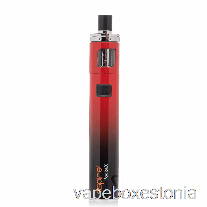 Vape Box Estonia Aspire Pockex Aio Stardikomplekt [anni] Punane Gradient